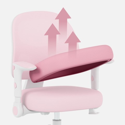 Fotel obrotowy Junior 5.0 Pink
