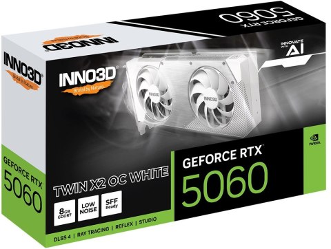 Karta graf. INNO3D RTX 5060 Twin X2 OC 8GB WHITE