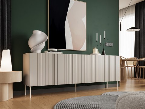 Komoda ISLA 200x40x75 kaszmir mat
