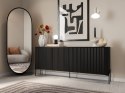 Komoda VERA 190x40x80 czarny mat