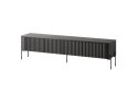 Szafka RTV VERA 190x40x50 czarny mat