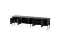 Szafka RTV VERA 190x40x50 czarny mat