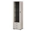 Witryna S1 SOHO 60x41x192 kaszmir+ czarny