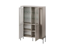 Witryna VERA 110x40x160 kaszmir mat