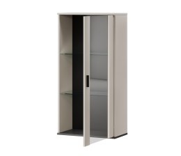 Witryna wisząca S2 SOHO 60x29x112 kaszmir+ czarny