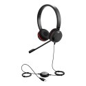 Słuchawki nauszne przewodowe Jabra Evolve 30 II UC Stereo USB-A