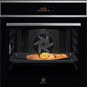 Piekarnik parowy Electrolux EOB8S38X MealAssist SteamPro 72 l | SteamPro | MealAssist | szybkie nagrzewanie | srebrno-czarny