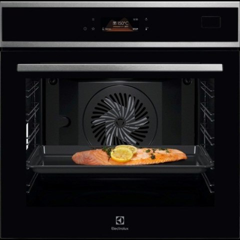 Piekarnik parowy Electrolux EOB8S38X MealAssist SteamPro 72 l | SteamPro | MealAssist | szybkie nagrzewanie | srebrno-czarny