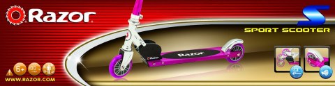 Hulajnoga RAZOR Sport S, różowa (13073051)