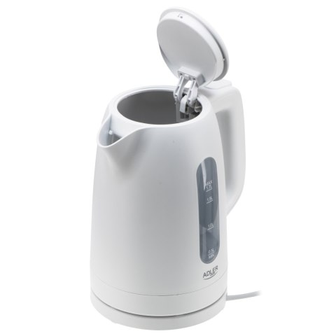 Adler Kettle | AD 1379w | Electric | 2200 W | 1.7 L | Polypropylene | 360° rotational base | White
