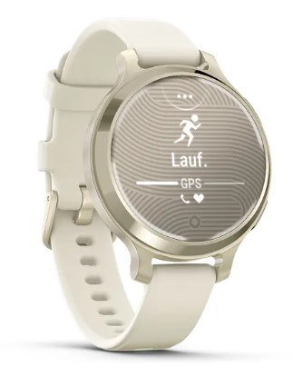 Zegarek sportowy Garmin Lily 2 Active 38mm Lunar Gold