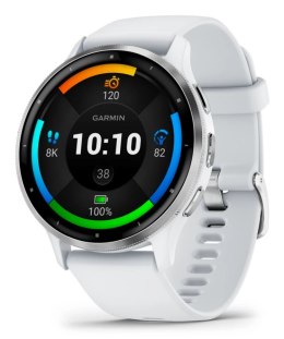Zegarek Garmin Venu 3, 45mm AMOLED Whitestone