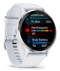 Zegarek Garmin Venu 3, 45mm AMOLED Whitestone