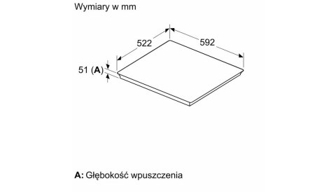 Płyta indukcyjna BOSCH PVQ61CHB1E czarny mat
