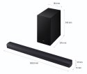 Soundbar Samsung HW-B450F/­EN 2.1 kan. 300W Bluetooth 4.2 Dolby Audio Czarny