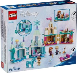 LEGO Disney 43278 Miniaturowy zamek w Arendelle i lodowy pałac Elzy