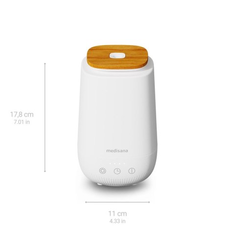 Urządzenie do aromaterapii Medisana AD 650 0,2l | aromaterapia | 110 x 178 mm