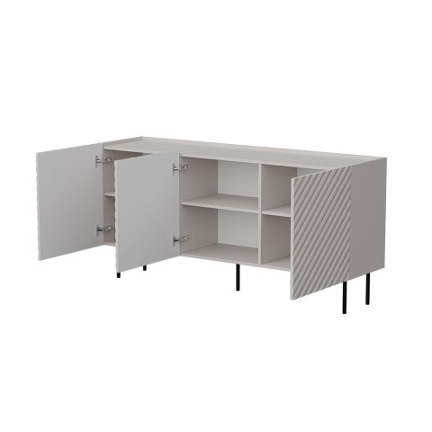 Komoda 3D LUCCA 165x40x80 kaszmir
