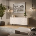 Komoda 3D LUCCA 165x40x80 kaszmir