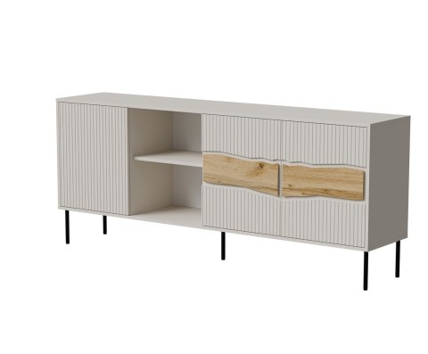 Komoda INSERTO 3D1W 190x40x80 kaszmir + LED