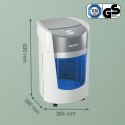 Niszczarka Leitz IQ OptiMax Small Office 350, 22l, P5, 8 kartek, Automatyczny Start/Stop, Funkcja cofania, Obrotowy pojemnik - 3