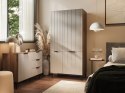 Szafa 5 ALMERA 90x52x185 orzech/kaszmir
