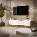 Szafka RTV 4D LUCCA 200x40x59 biały