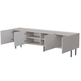 Szafka RTV 4D LUCCA 200x40x59 kaszmir