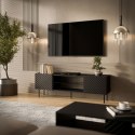 Szafka RTV EF LUCCA 180x40x59 czarny