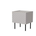 Szafka nocna 2szt LUCCA 47x40x52 kaszmir