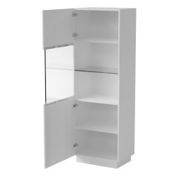 Witryna LIVERTI 59,5x42x178 biały