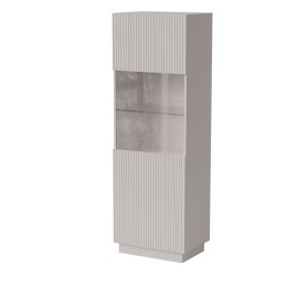 Witryna LIVERTI 59,5x42x178 kaszmir