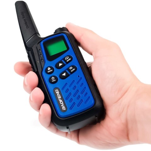 Krótkofalówka Baofeng BF-T25E Dark Blue, 2 sztuki