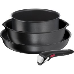 Tefal L7629453 Ingenio Daily Chef, 4-częściowy zestaw garnków i patelni