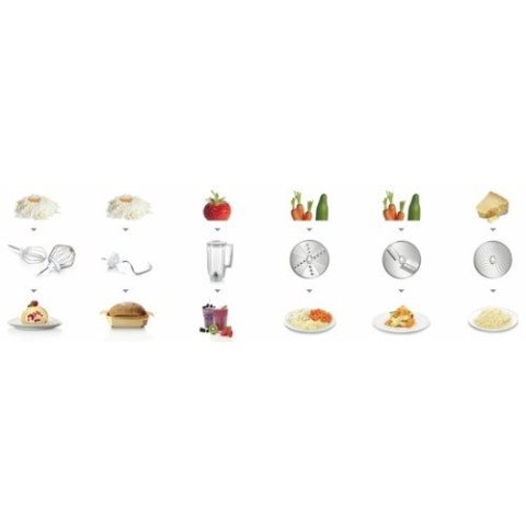 Robot kuchenny BOSCH MUM 58720 (1000W)