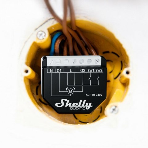 Inteligentny sterownik do rolet Z-Wave Shelly Qubino Wave Shutter