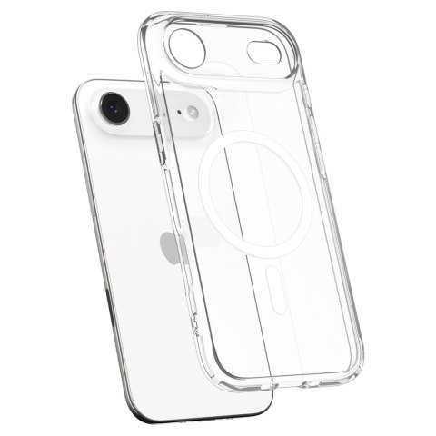 Etui ochronne case na iPhone 17 Air Ultra Hybrid MagSafe - przezroczysto-białe
