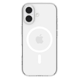 Etui ochronne case na iPhone 17 Liquid Crystal MagSafe - przezroczysto-białe