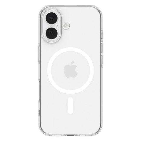 Etui ochronne case na iPhone 17 Liquid Crystal MagSafe - przezroczysto-białe