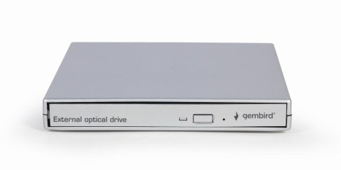 GEMBIRD ZEWNĘTRZNA NAGRYWARKA DVD 8X, CD 24X USB 2.0 SREBRNA