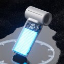 Mini dmuchawa wiatrak wentylator przenośny USB-C 3600mAh - szary