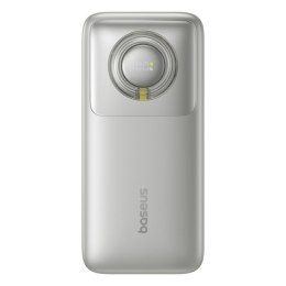 Powerbank 20000mAh 65W ze zwijanym kablem USB-C - szary