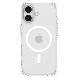 Etui pokrowiec na iPhone 17 Ultra Hybrid MagSafe - przezroczysto-białe