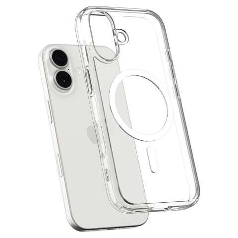 Etui pokrowiec na iPhone 17 Ultra Hybrid MagSafe - przezroczysto-białe