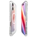 Etui pokrowiec na iPhone 17 Ultra Hybrid MagSafe - przezroczysto-białe