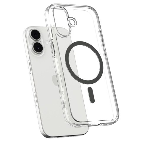 Etui pokrowiec na iPhone 17 Ultra Hybrid MagSafe - przezroczysto-szare