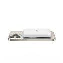 Powerbank 5000mAh z MagSafe USB-C 15W z kablem USB-C - biały