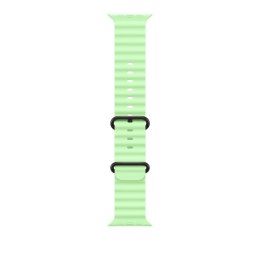 Apple Pasek 49mm Neon Żółty Ocean Band - Tytanowy Czarny