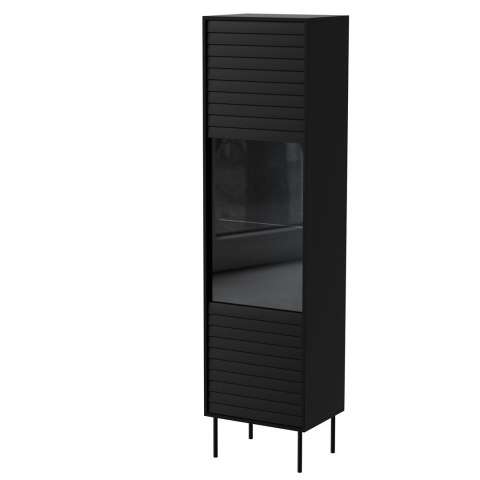 Witryna CORTINA 53x40x182 czarny