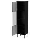 Witryna CORTINA 53x40x182 czarny